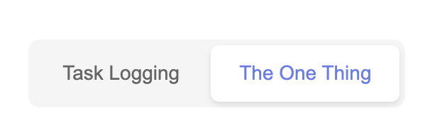 The One Thing Mode Switch